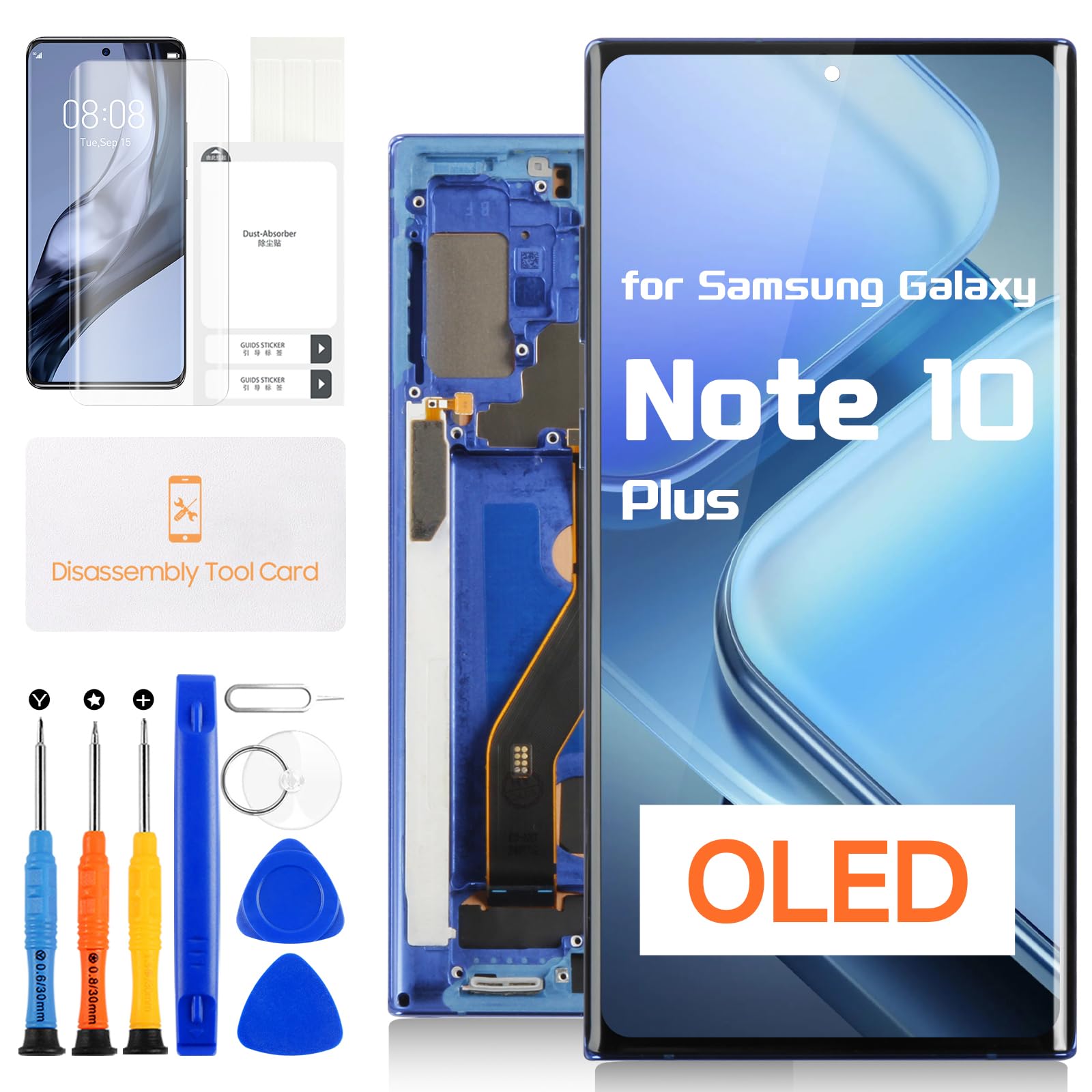 Écran de remplacement Samsung Note 10 Plus OLED d'une clarté absolue - 7
