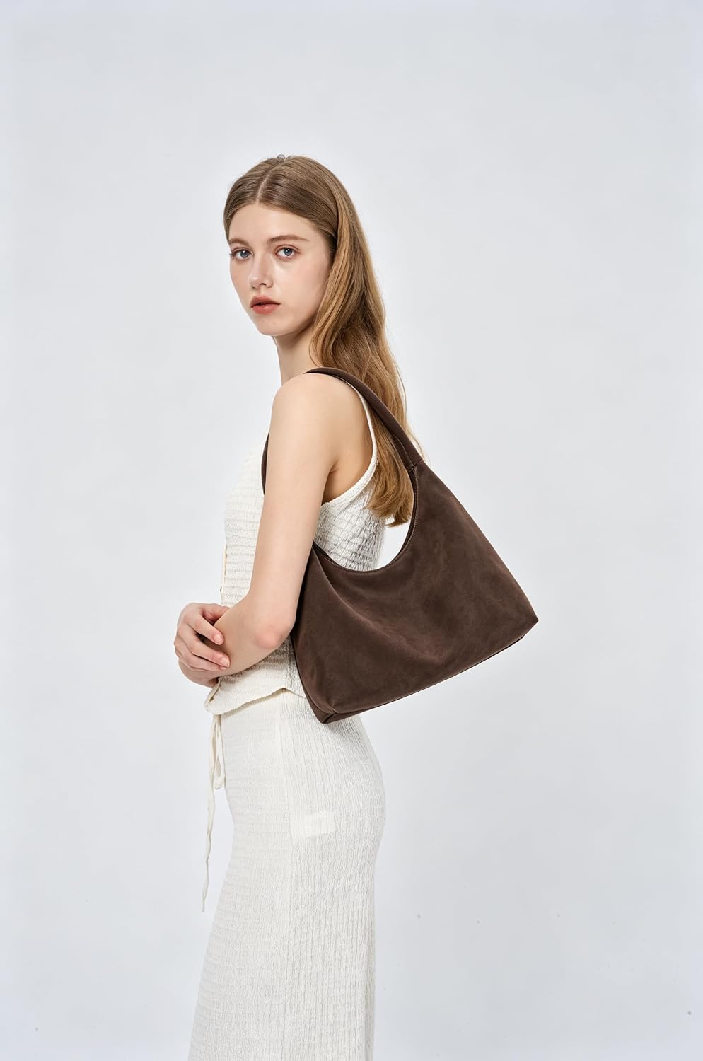 Small Hobo Bag Crescent Bag Y2K Purse Everyday Purse Trendy Purses for Women 2026