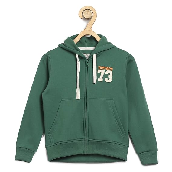 Alan Jones Clothing Boys Polycotton Hooded Sweatshirt