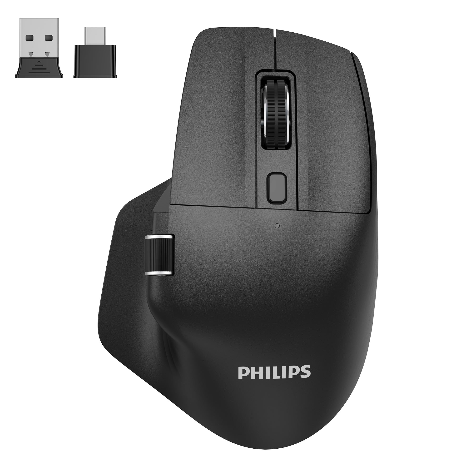 Amazon | 【PHILIPS ワイヤレスマウス】Bluetooth 5.0 USB-C USB-A対応