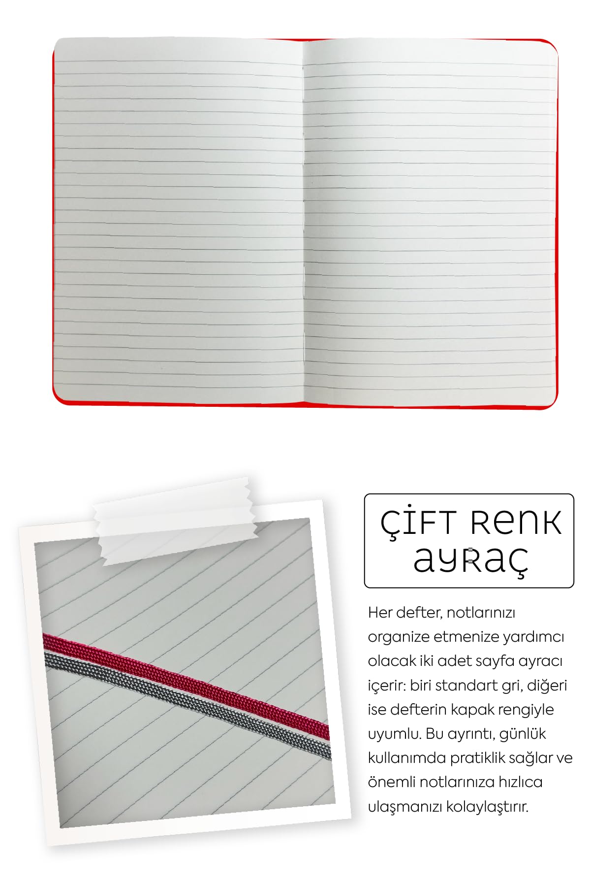 Victoria's Journals Nota Bene Classic Esnek Kapak Defter 13x21 cm (Pembe)