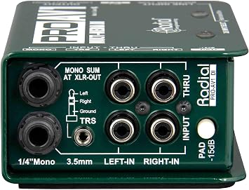Radial Engineering R8001112 Pro AV1 Direct Box