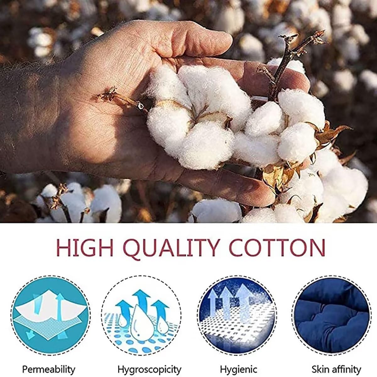 Large Headboard Pillow Teal Triangular Headboard Wedge Bed Rest Reading Pillow Backrest Positioning Support Bolster Cushion with Removable Cover