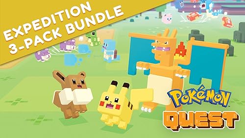 Pokémon Quest Expedition - Paquete de 3 unidades - Nintendo Switch código digital