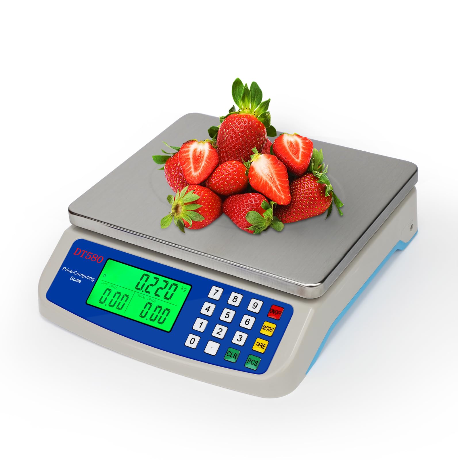 Balance de cuisine professionnelle 30kg Numérique en acier inoxydable balance électronique de cuisine PCS comptant les échelles ' avec LCD balances alimentaire pour Alimentaire Multifonctionnel