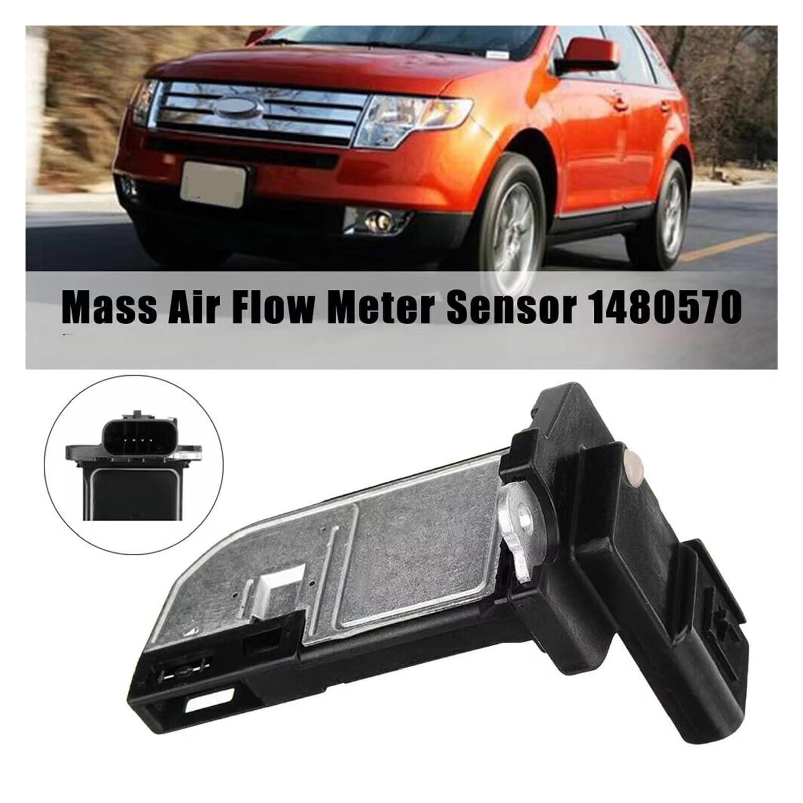 Sensore Flusso D'aria Auto Sensore Misuratore Flusso D'aria 1480570 Per Volvo V40 V50 V70 Sensori Massa D'aria Per Auto Sensore Misuratore Flusso D'aria Massa Debimetro Sensore