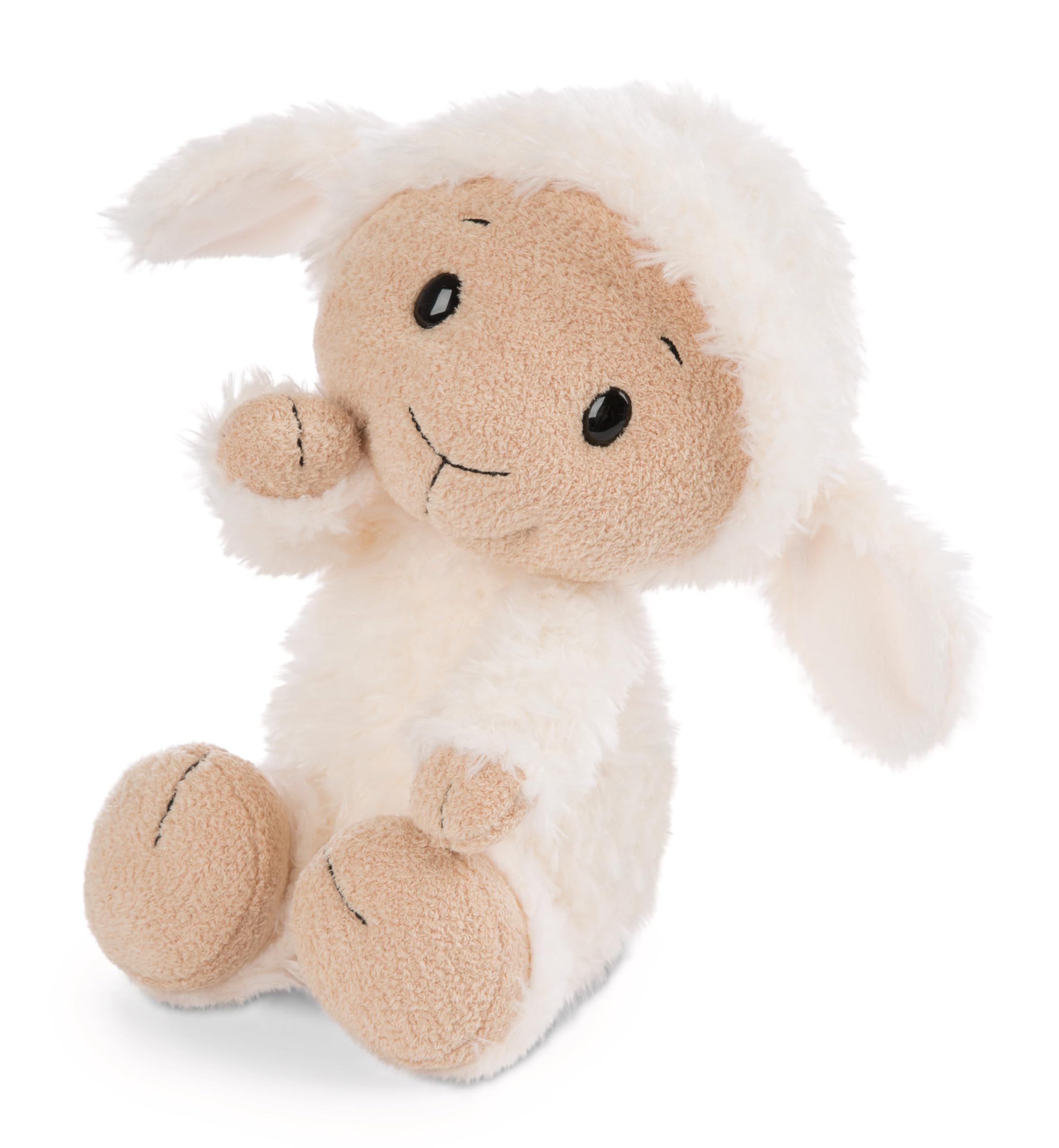 NICI Cuddly Toy, Sheep Sheepmila, 22 cm, White, Soft Plush Toy, Cute Stuffed Toy for Cuddling and Playing, Great Gift Idea for Children and Adults - 62253