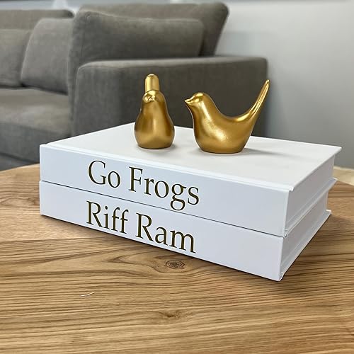 Miniatura 7 de Covogoods CovoBook personalizado  Elige texto personalizado, título, nombre, letras, fuente  Libro de tapa dura real, interior en blanco  Decoración