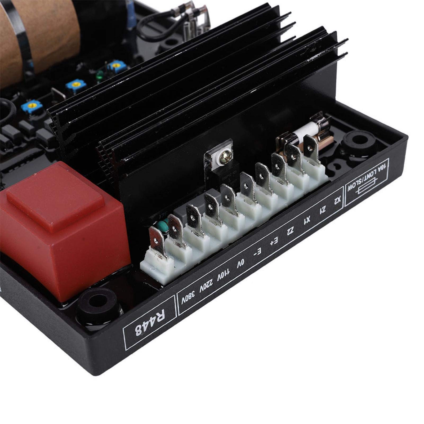 Regolatore di tensione automatico AVR R448, accessori per gruppi elettrogeni ad alta precisione, AVR per generatore 5000S/6000S/7000S, componenti elettrici