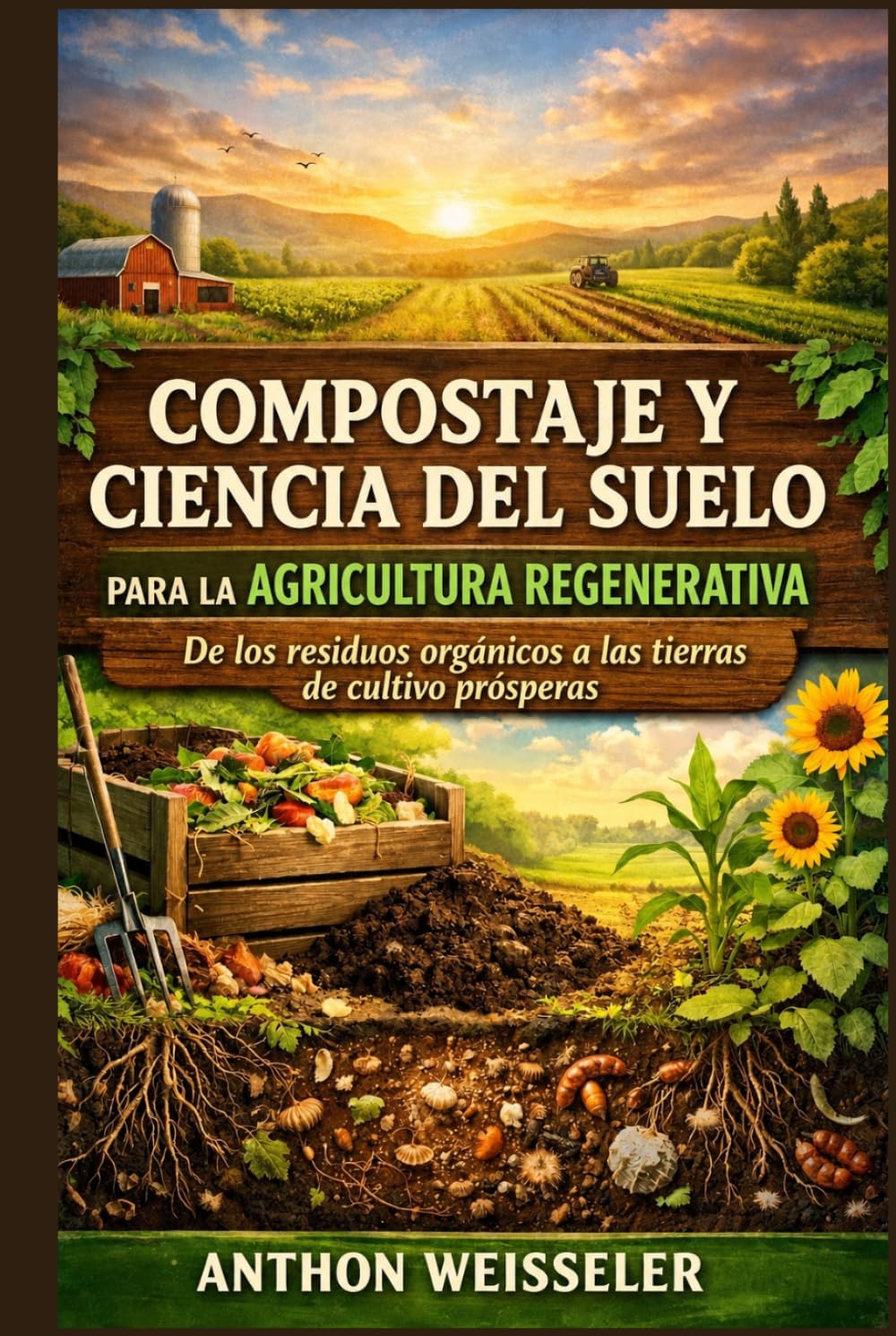 Compostaje y ciencia del suelo para la agricultura regenerativa: De los residuos orgánicos a las tierras de cultivo prósperas