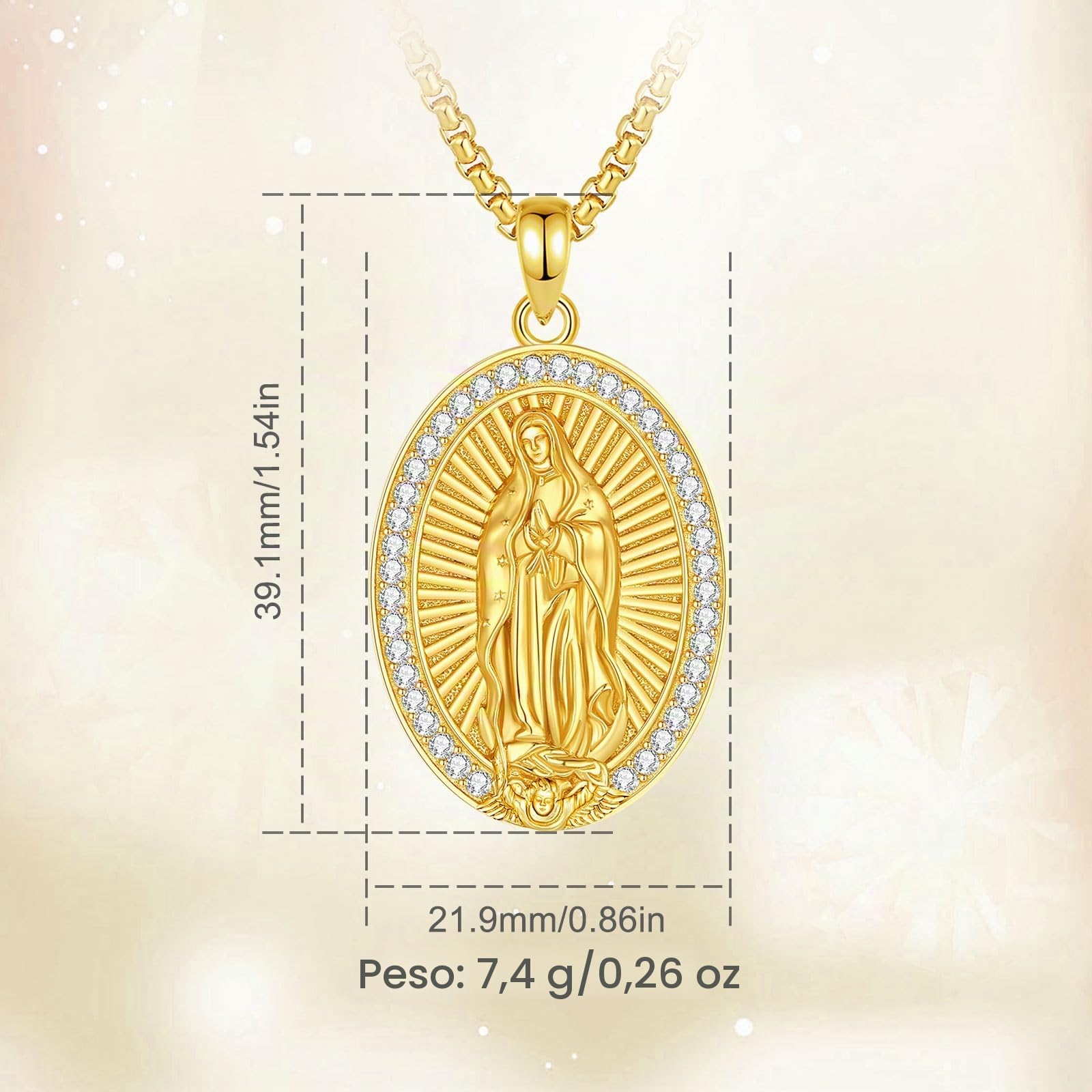 INFUSEU Collana della Dea della Luna Tripla in Argento 925 Ciondolo Magico Pagano Wiccan Dea Ecate Lilith Amuleto Gioielli di Protezione per Donne Uomini