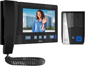 PORTEIRO ELETRONICO HDL VIDEO KITS VIDEO ADVANCE - 7' PRETO - 90.02.11.002