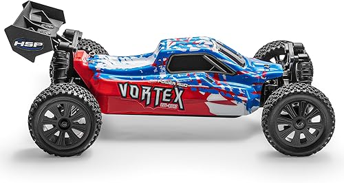 Miniatura 2 de HSP Rc Car 110 Off Road Buggy Racing 4WD Energía Eléctrica Control remoto Coche 4x4 Alta Velocidad Hobby Vehículo Juguetes (azul)