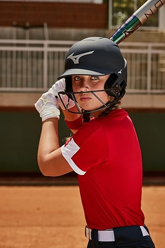 Miniatura 5 de Mizuno Finch Softball - Guantes de bateo acolchados  Par  Adulto y joven  Palma antideslizante  Palma acolchada  Parte trasera de malla flexible