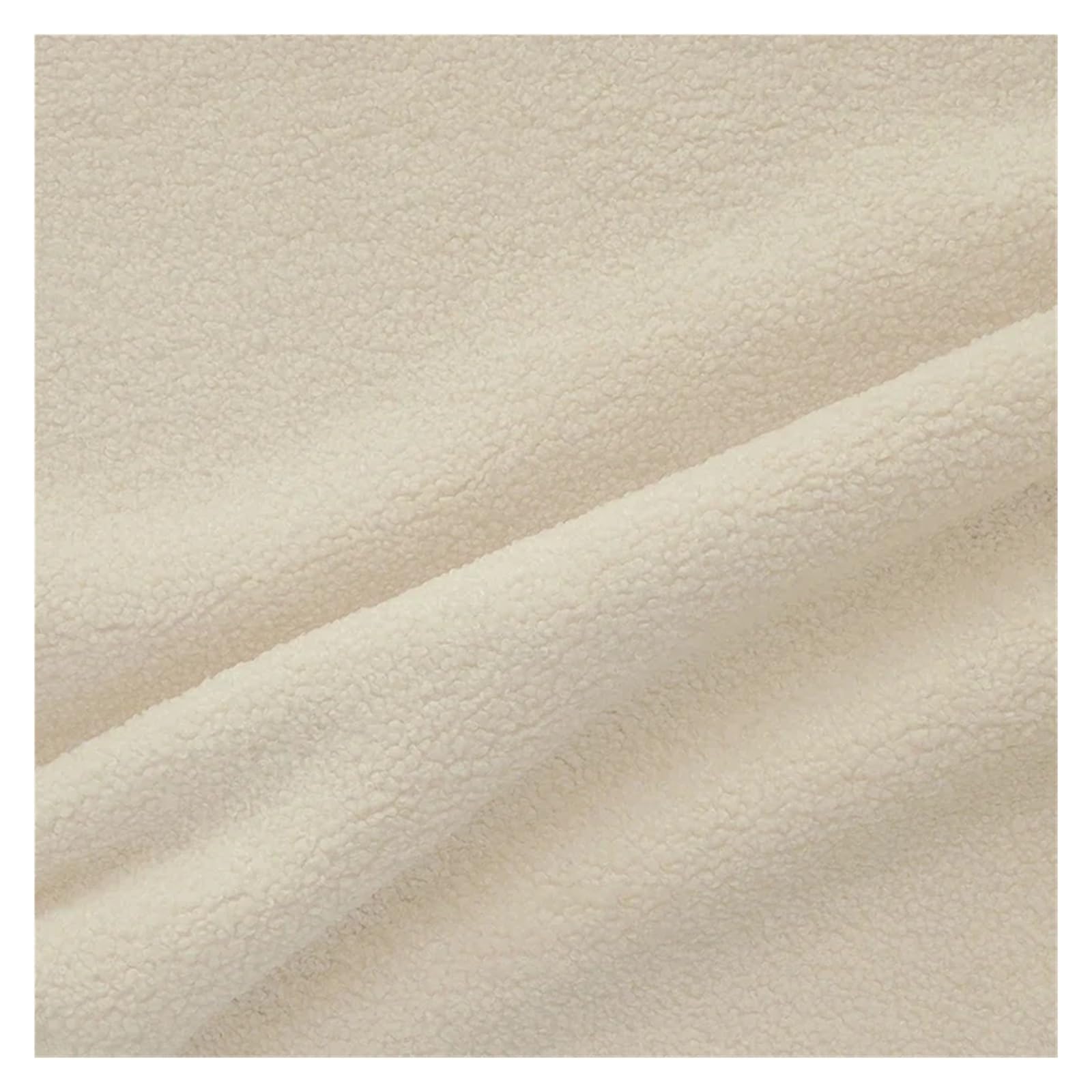 Tejido de forro polar de punto Tela de 0,5 m/1m/2m for coser prendas abrigo invierno, almohadas, sombreros, tela artesanal hecha a mano(Color 12,160x100cm)