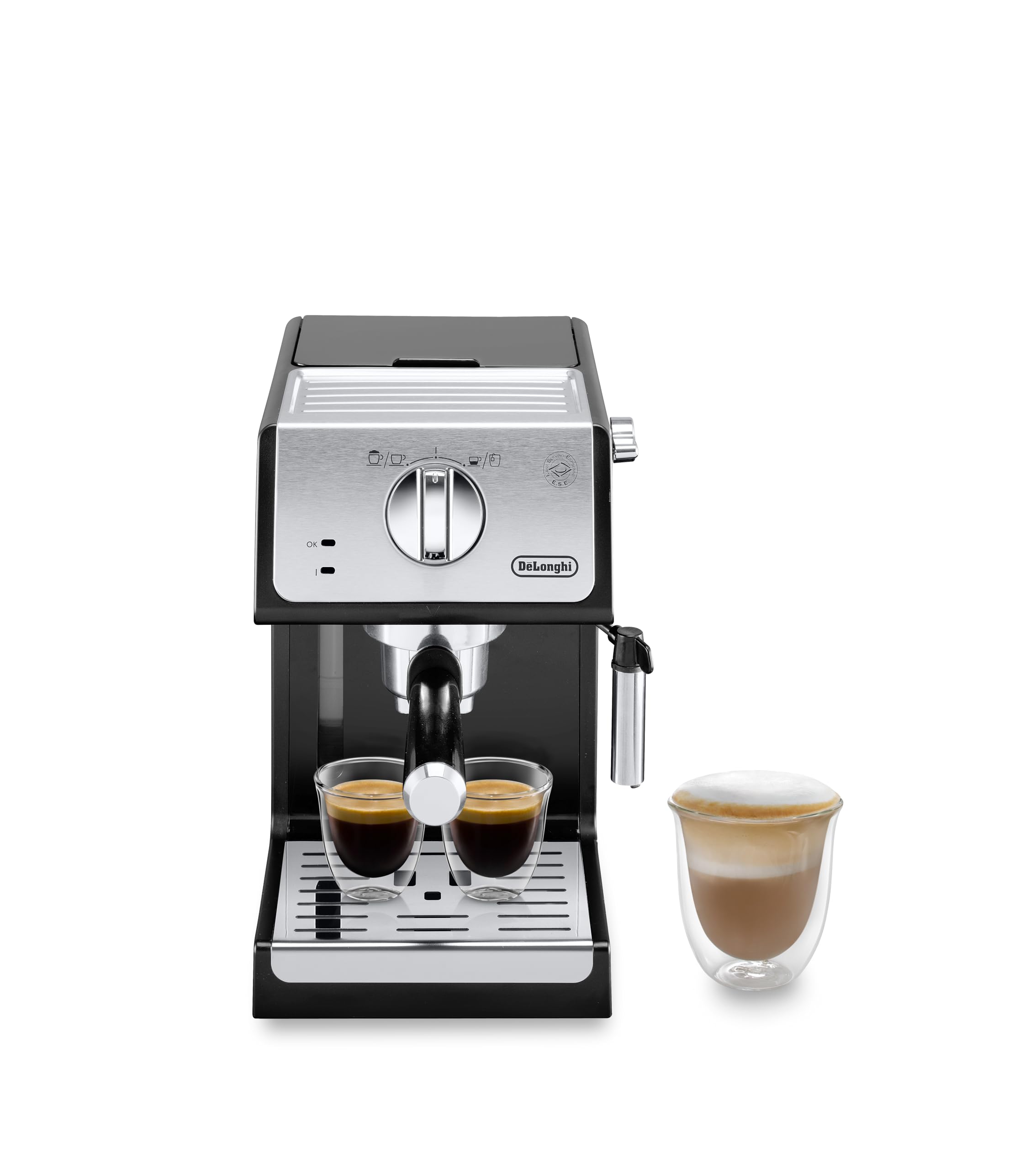 De'Longhi ECP33.21 Italian Traditional Pump Espresso Coffee Maker, Black