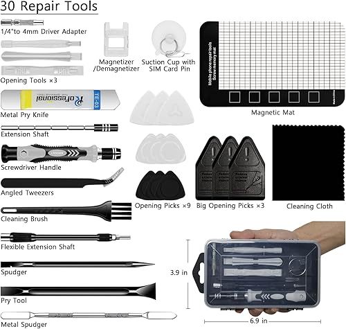 Miniatura 2 de Juego de destornilladores de precisión 135 en 1 kit de destornilladores de computadora kit de herramientas de reparación de portátiles kit de