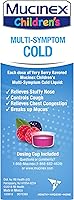 Vista 15 de Mucinex Líquido de alivio del resfriado multisíntoma para niños, alivia la congestión nasal, la congestión del pecho, la tos y el moco, expectorante