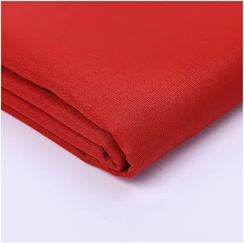 100% cotton denim fabric handicraft denim DIY clothes fabric shirt clothing material clothing dress width 1.5m sold by meter Color Big Red