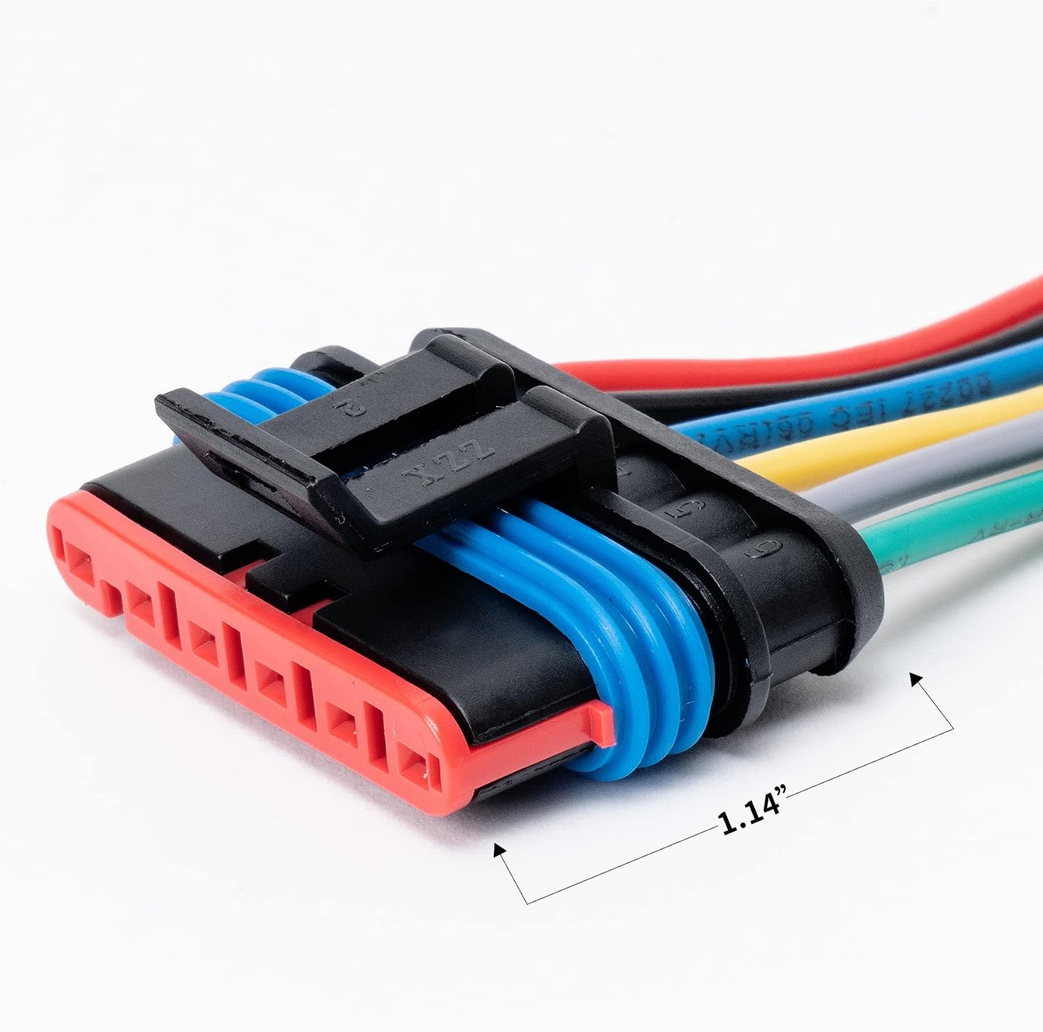 6 Pin Way 16 AWG Waterproof Wire Connectors Plug 1.5mm Series Terminal Connector Pack of 5