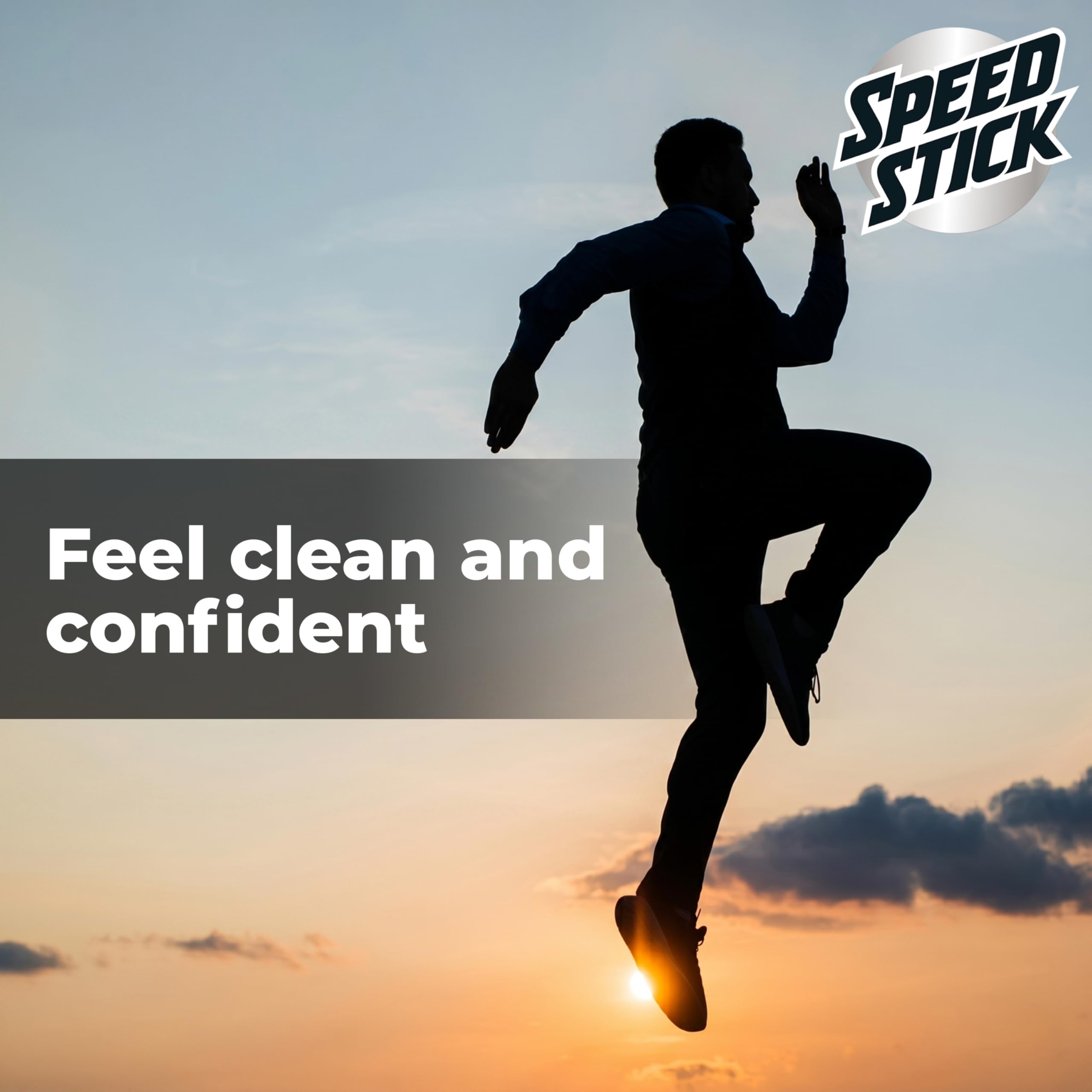 Speed Stick Deodorant for Men, Regular, 3 Ounce (Pack of 4) | 24-Stunden-Schweiß- und Geruchsschutz, Achsel-Anti-Transpirant für Männer, Männerpflege, Alltag, Aktiver Lebensstil