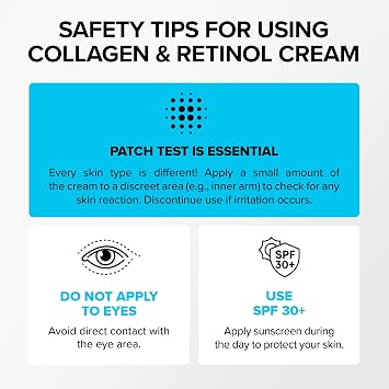 SimplyVital Collagen, Retinol & Hyaluronic Acid Serum + Cream Set Anti-Aging Face & Neck Moisturizer Duo Hydrating & Firming Skin Care Bundle for Women