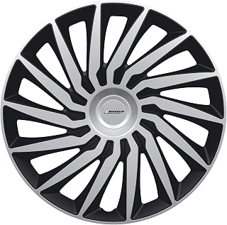 Michelin Radkappe 14" Zoll Radzierblenden Satz schwarz/silber 009026