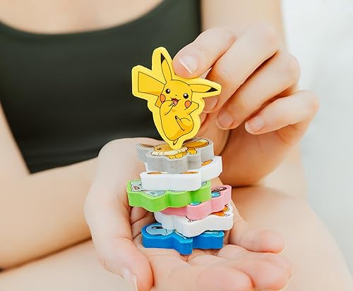 Miniatura 5 de Creative Kids Paquete de 7 borradores de Pokémon, Pikachu, Bulbasaur, Squirtle, Charmander, Eevee, Meowth, Wobbuffet
