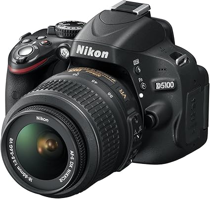 Nikon D5100 16.2MP Digital SLR Camera & 18-55mm VR Lens (Renewed) - Image 3