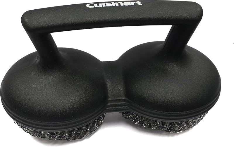 Cepillo para parrilla Power Scour sin cerdas: herramienta de limpieza resistente para parrillas y planchas, fregador para barbacoas sin preocupaciones, gran regalo para hombres y papás