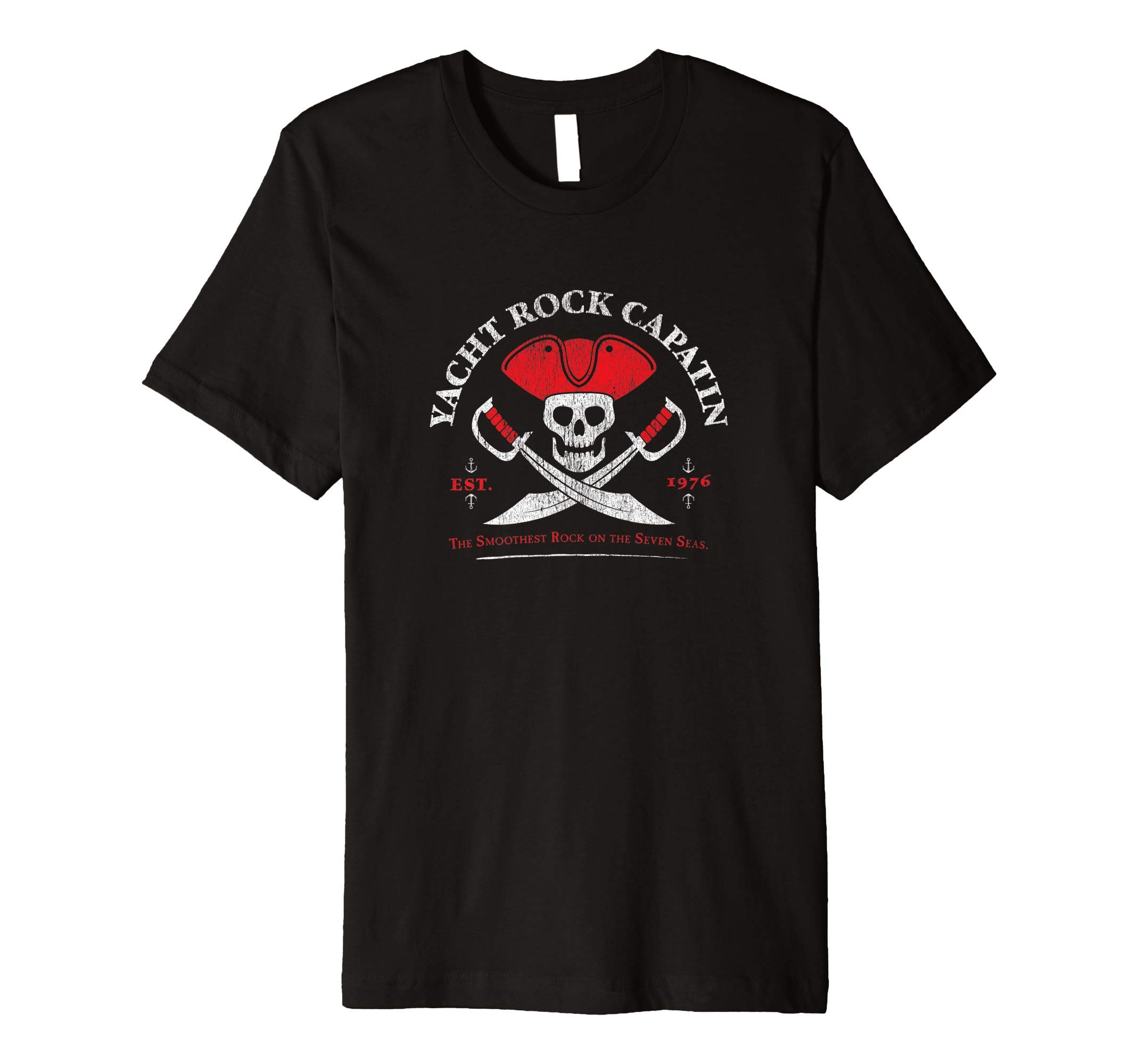 Spazzo TeesYacht Rock Pirate Captain - Party Boat Premium T-Shirt