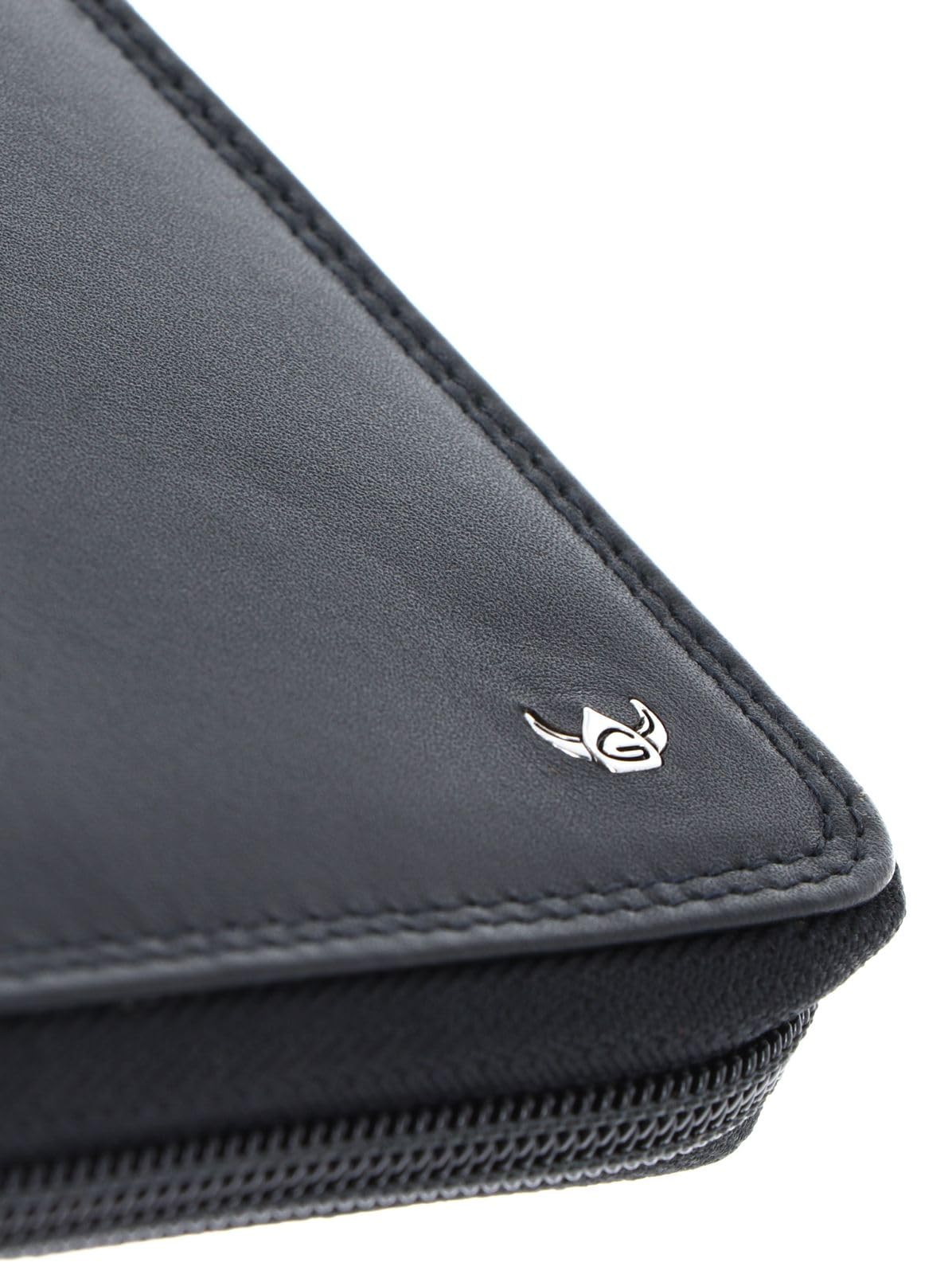 Golden Head RFID Protect RV-Reise Brieftasche Polo 4487, Schwarz, Taille unique, Klasyczny