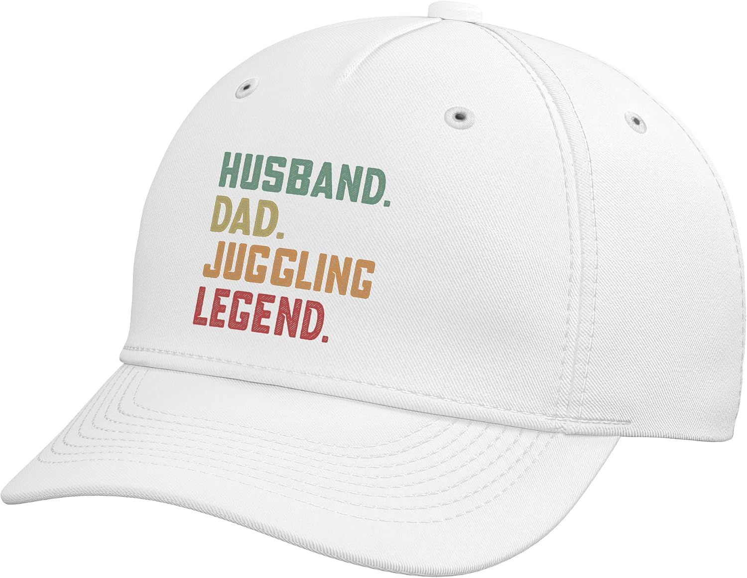 Husband Dad Juggling Legend Circus Adjustable Baseball Hat