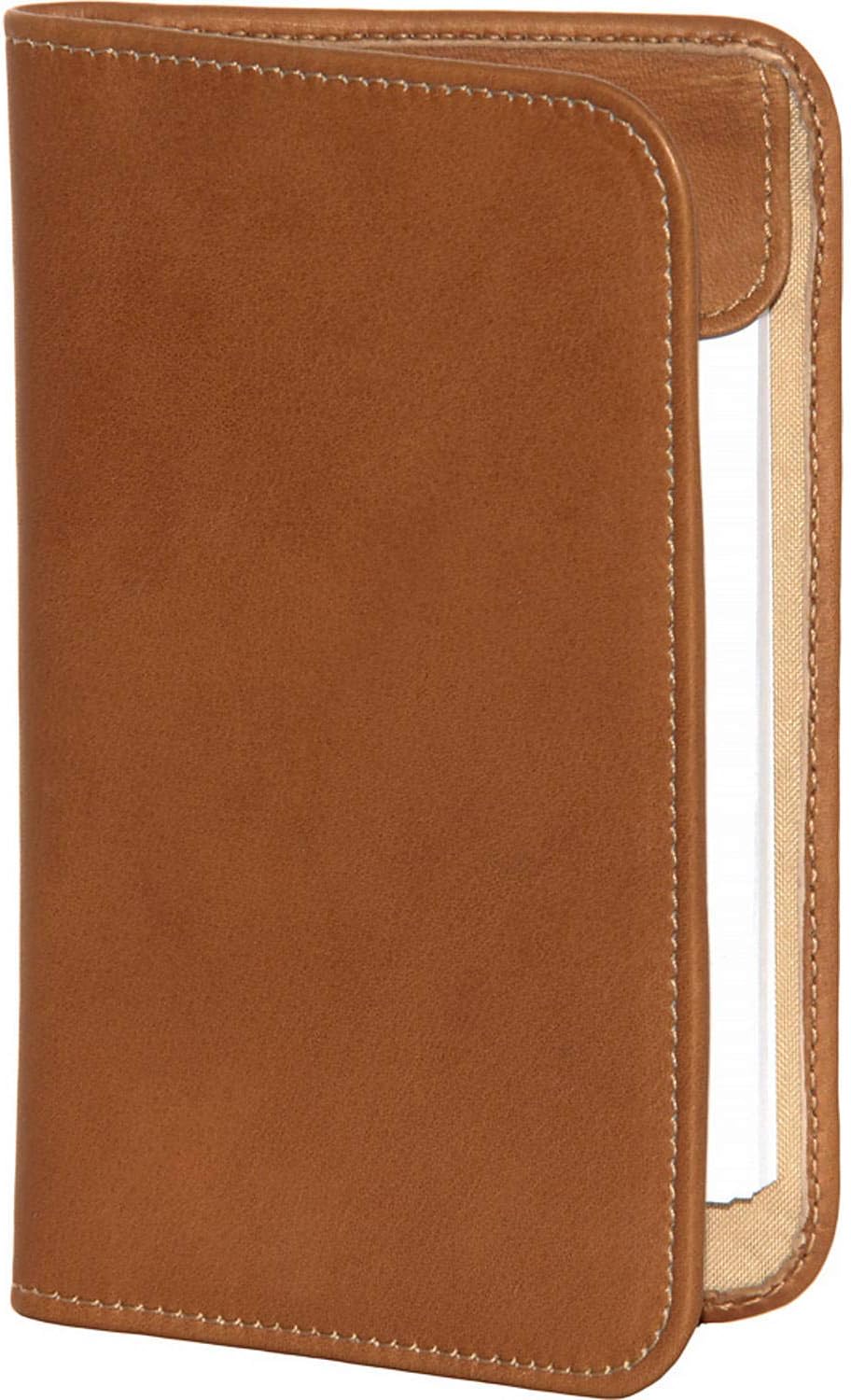 Piel Leather Mini Notepad Holder, Black, One Size, Mini Notepad Holder Buy Online at Best