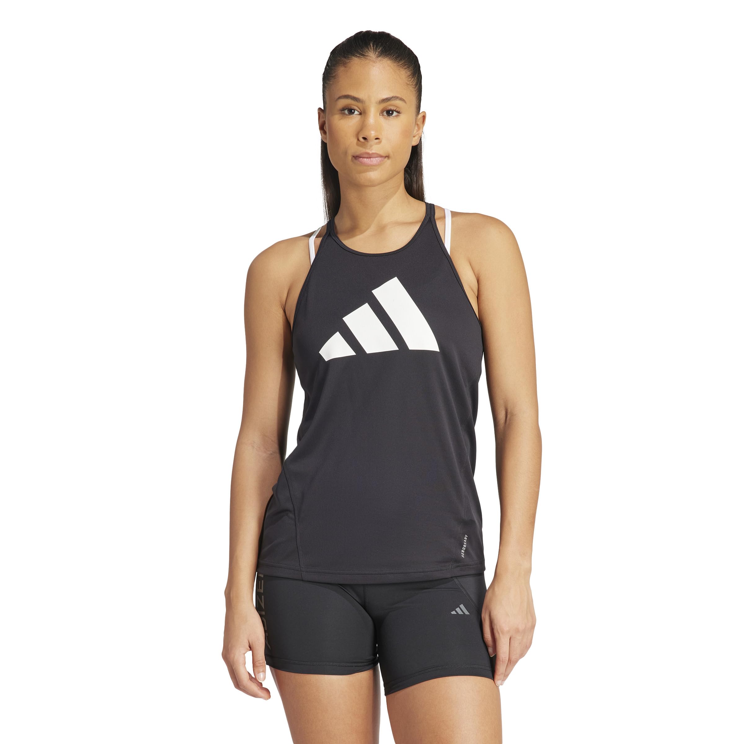 adidas Run It Stripes Tank Top Camiseta sin Mangas Mujer