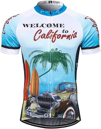 Sports Thriller Rider T.R.S Abbigliamento da Ciclismo per Uomo Bicicletta Maglia  Ciclismo Maglietta Manica Corta 4X-Large : Amazon.it: Abbigliamento