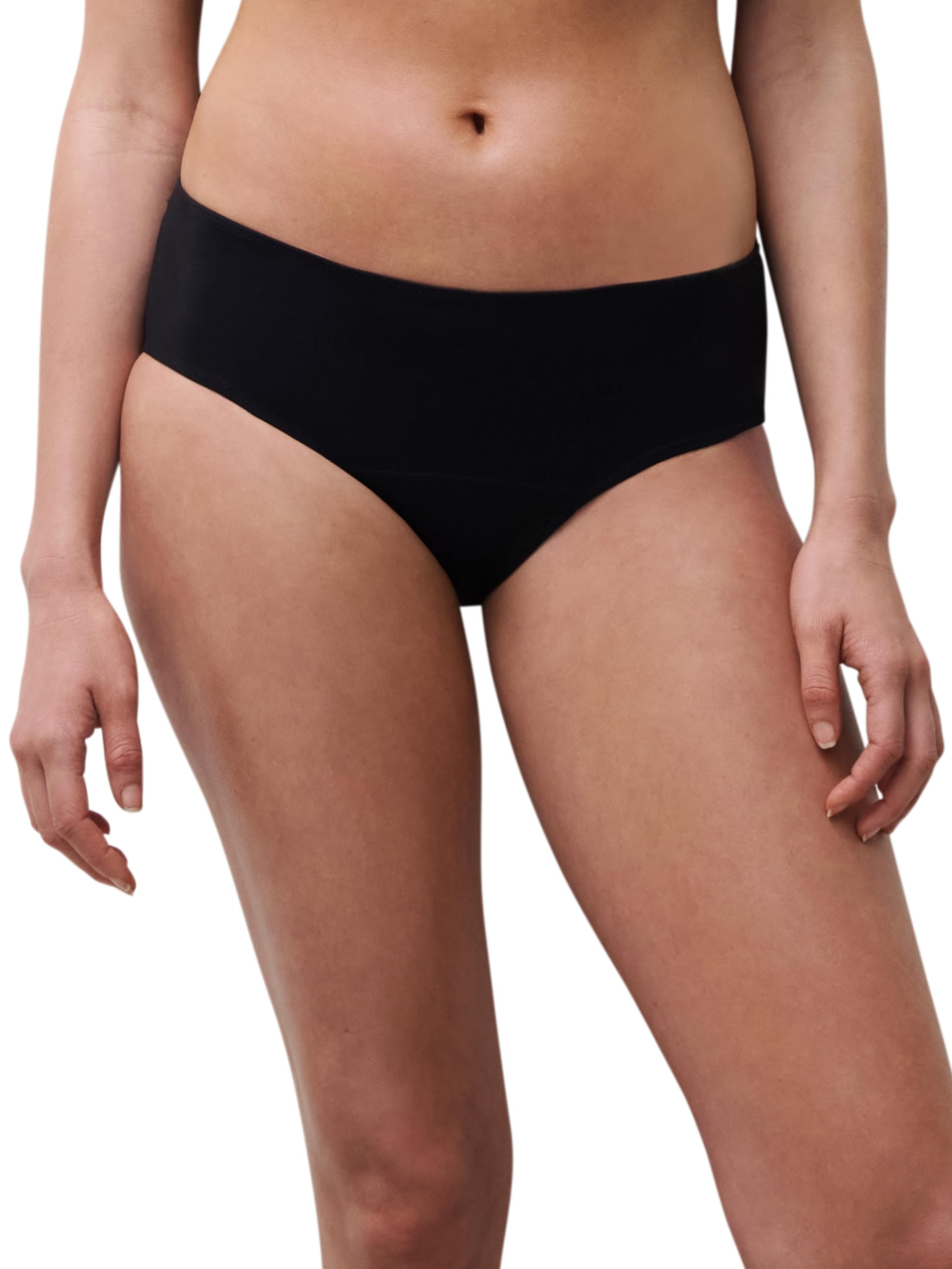 Chantelle Women's, PERIOD PANTY ESSENTIAL, Hipster, Period underwear, Schwarz, M