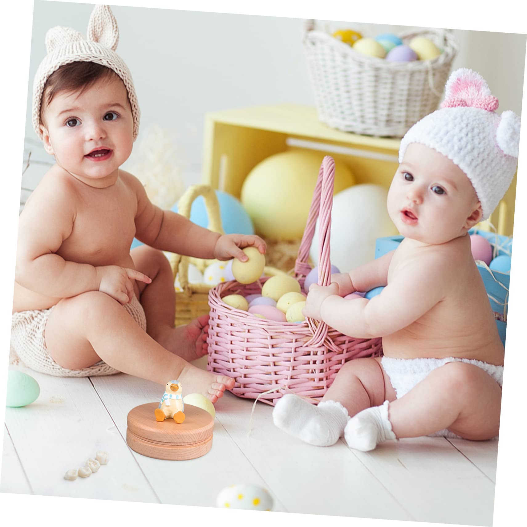 BESTonZON 1 Juego Caja conmemorativa de deciduos soporte para deciduos cajas de recuerdos porta de bebe titular de los material de haya