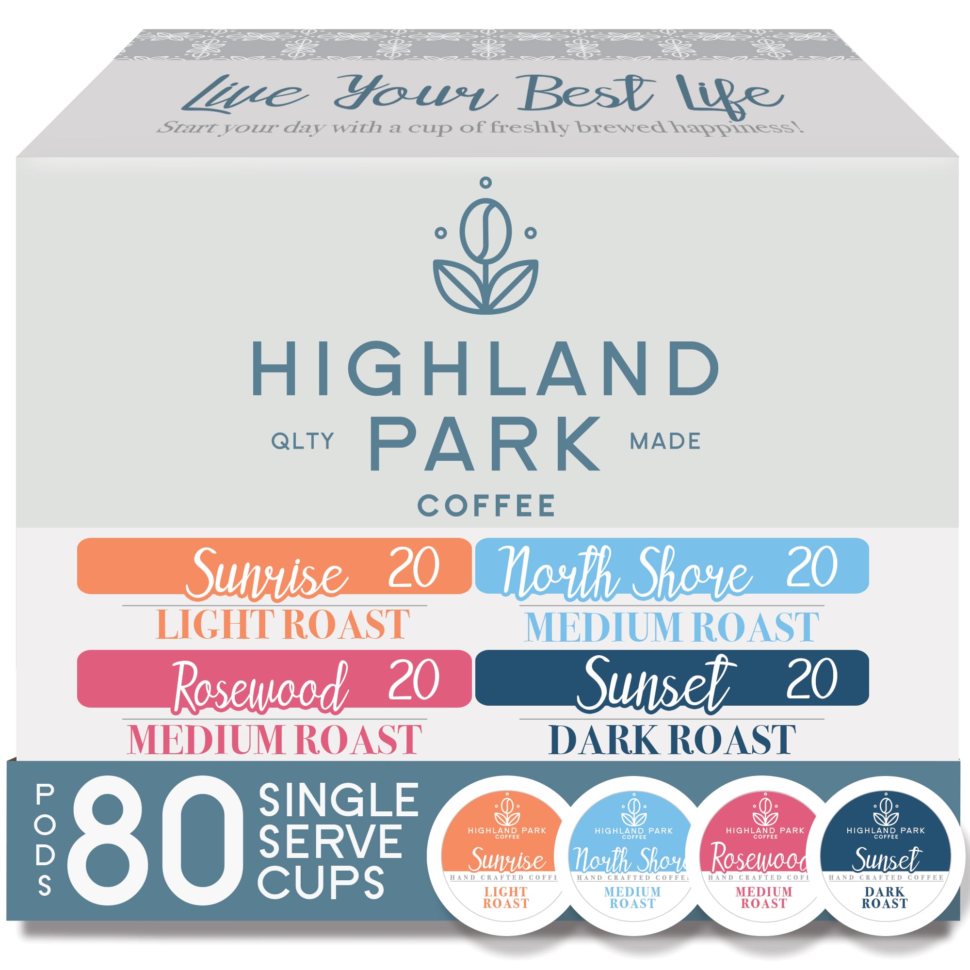 Amazon.com : Highland Park Coffee Single Serve Coffee Pods