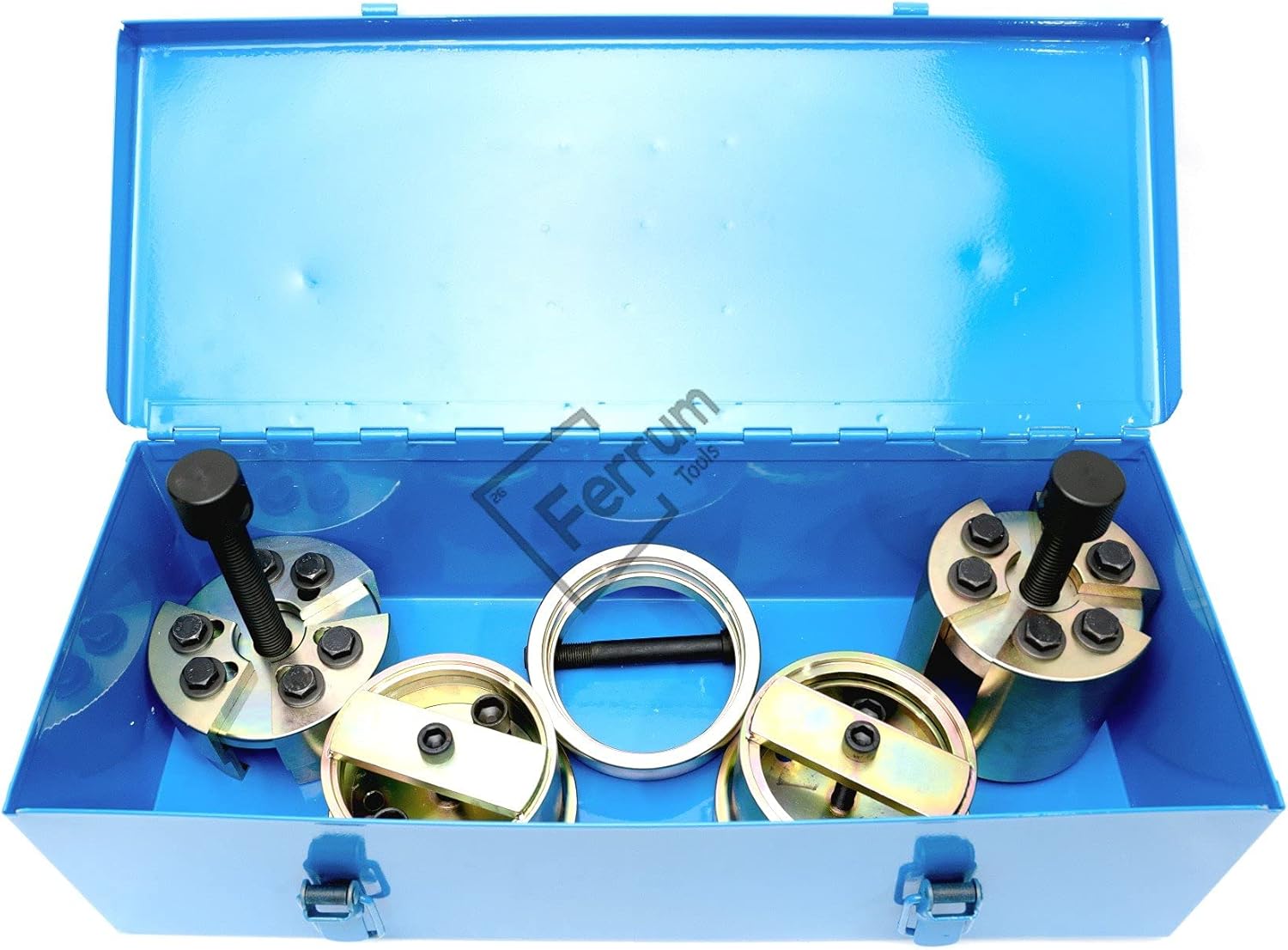 Ferrum Tools Front and Rear Crankshaft Seal Remover and Installer Set Compatible with Isuzu 4HF1 4HG1 6HH1 6HK1 2003 2009 Chevrolet Kodiak and GMC TopKick 7800 Heavy Duty Diesel J-41221-A