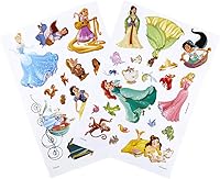 Vista 3 de Crayola Disney Princess - Libro para colorear con calcomanías, regalo para niños, 288 páginas, edades de 3, 4, 5, 6 años
