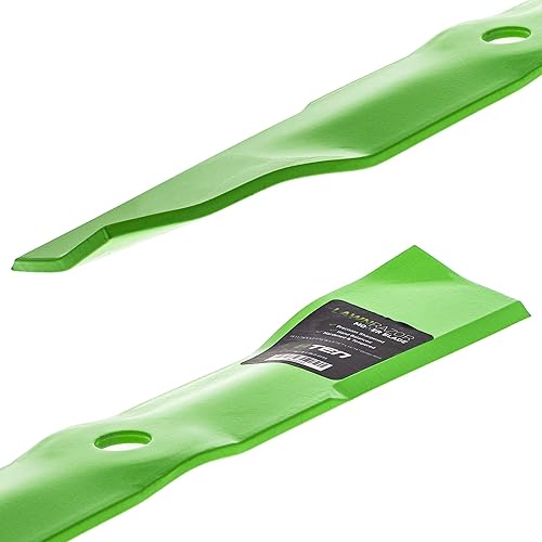 Miniatura 5 de 8TEN LawnRAZOR - Hoja de cortacésped para John Deere 425 45 445 335 355D 325 345 Sabre 2354HV M115496 54 pulgadas (elevación media) paquete de 3