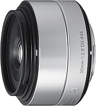 SIGMA 単焦点レンズ Art 30mm F2.8 DN シルバー マイクロフォーサーズ用 ミラーレスカメラ専用 929718