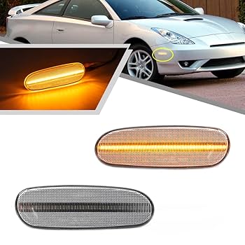 Amazon.com: 2Pcs Full Amber LED Side Marker Lights for
