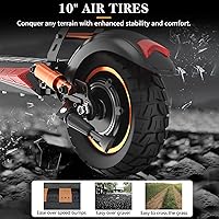 Vista 7 de iENYRID M4 Pro S+ Electric Scooter with Seat, 800W Motor，10" Pneumatic Tire, Max 21/30 Mile, Max 15/28Mph Speed， Large LCD Display & Foldable