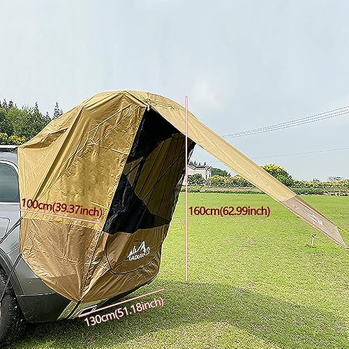 Miniatura 8 de Tienda de campaña para portón trasero SUV, impermeable, portátil, toldo para vehículos, SUV, MPV, camiones, resistente al viento, Hatchback,