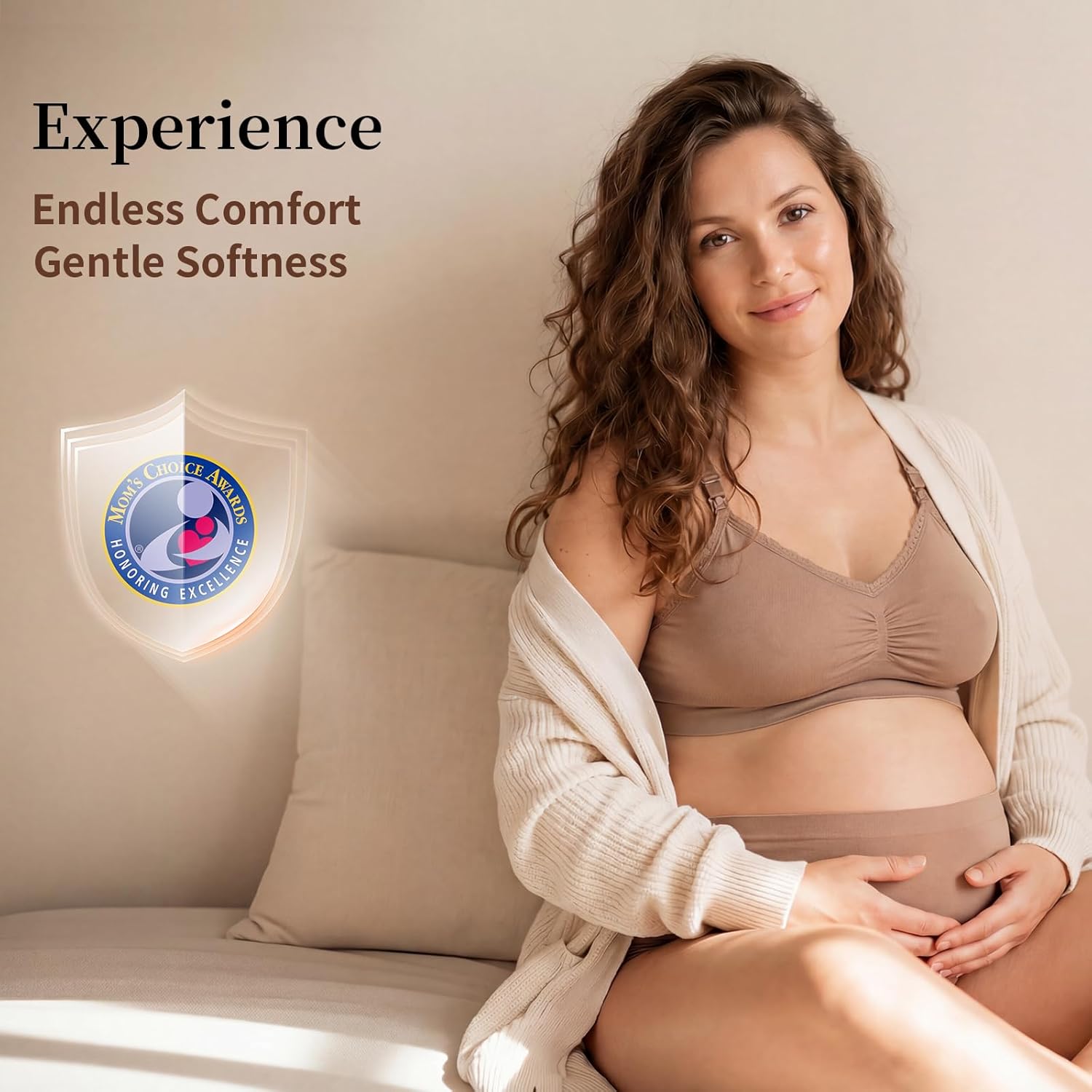 Under Control Nursing Bras for Breastfeeding 4 Packs (US, Alpha, X-Large, Regular, Regular, Black/Light Brown/Black/Nude)