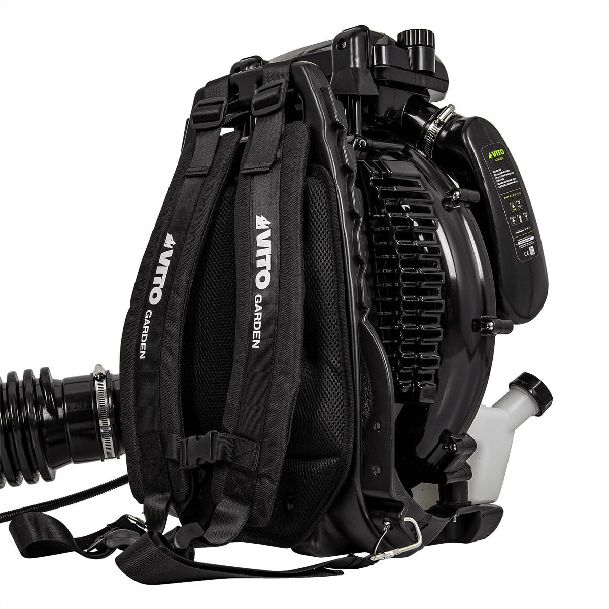 VITO - Souffleur de Feuilles Sac à Dos Moteur 2T 3.6CV 76Cm3 0,43 m³/s