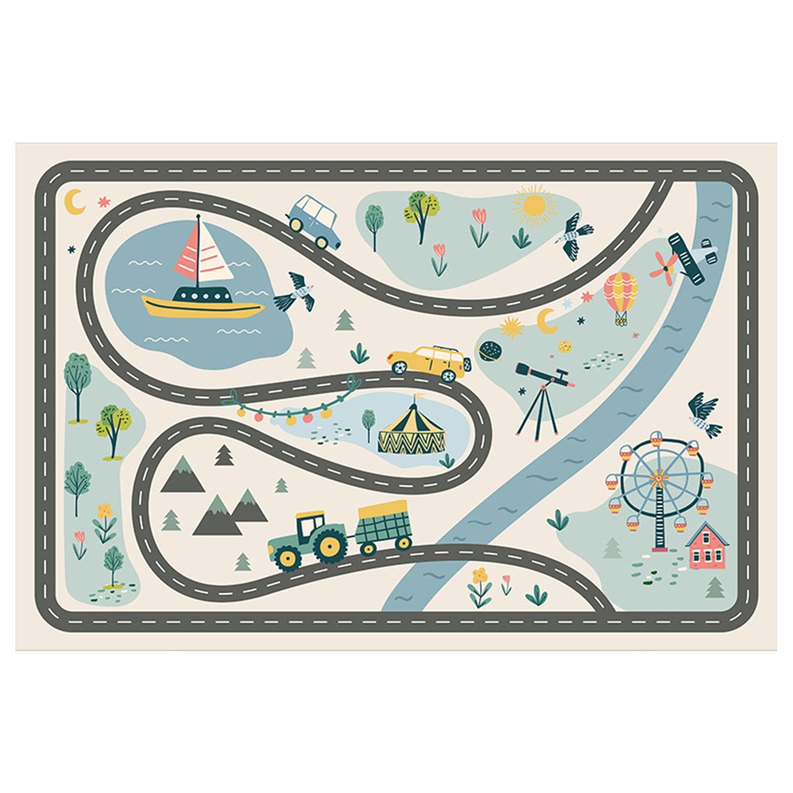 Tapis de sol enfant antidérapant fini les glissades et les chocs dans la chambre