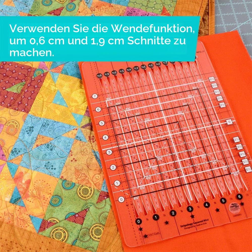 Creative Grids Stripology Mini-Quilt-Lineal – CGRGE3